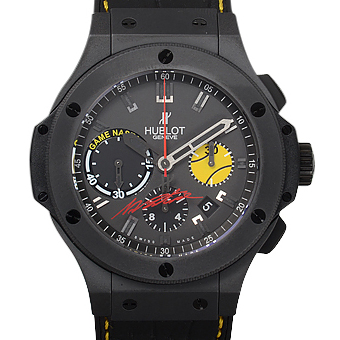 HUBLOT ウブロ ビッグバン コピー ナスティバン 301.CI.8017.GR.NST11 グレー クロノグラフ 【世界132本限定】